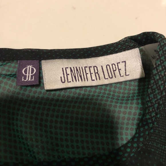 Jennifer Lopez floral sheer top - Picture 4 of 4